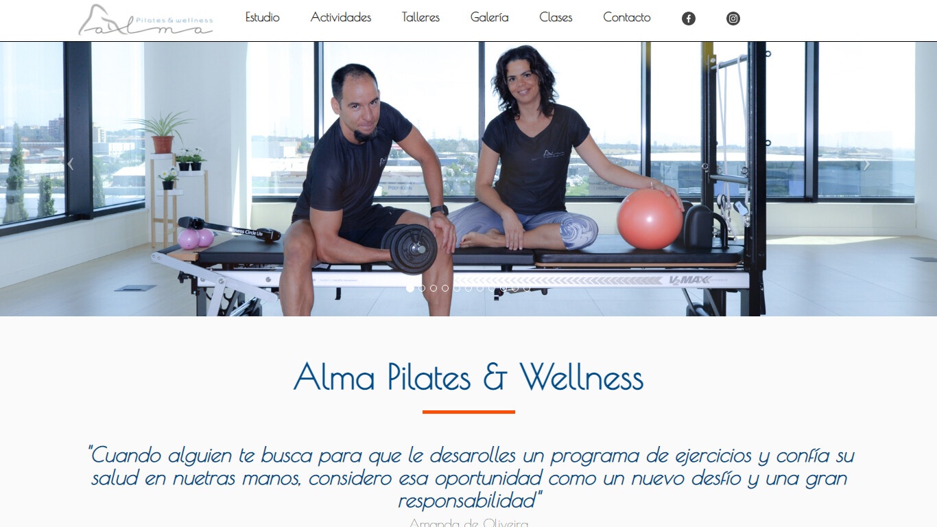 Alma Pilates Wellness Terapias del Bienestar Lo Más Sano