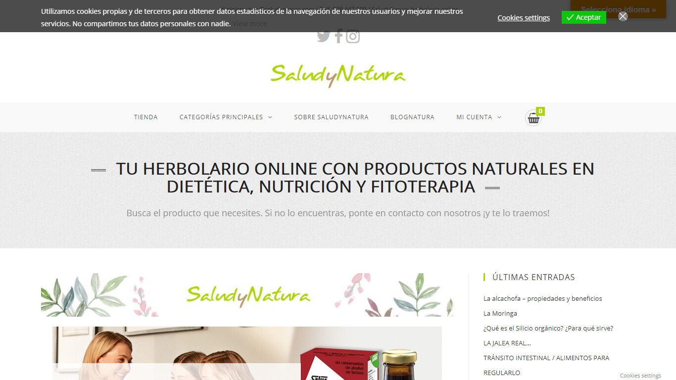 Salud y Natura • Dietética y Herbolarios • Lo Más Sano